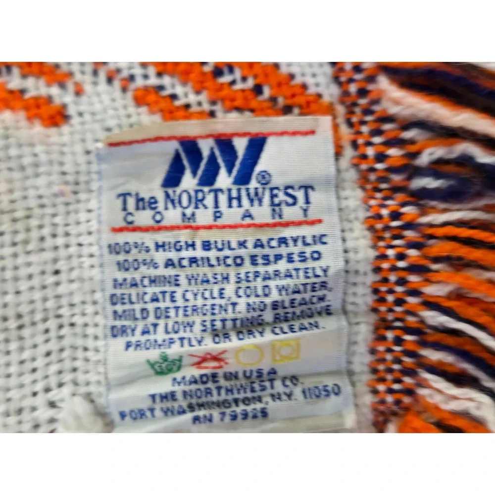 The Northwest Company Vintage Flordia Gators‎ Blanket Throw Sofa Orange Green